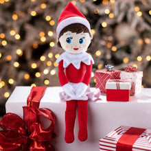 Load image into Gallery viewer, The Elf on the Shelf: Girl Light Pllushee Pals Snuggler and A Christmas Storybook Collection
