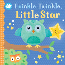 Load image into Gallery viewer, Twinkle Twinkle Little Star Chunky Board Book with Finger Puppet