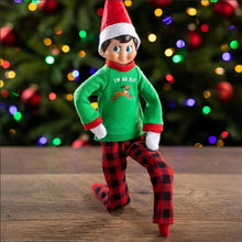 Load image into Gallery viewer, The Elf on the Shelf Play Starter Set: Blue Eye Boy Elf, I'm So Fly PJs, Elf Pet Reindeer, an Original Elf Story DVD and Scout Elves at Play Set