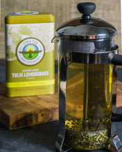 Load image into Gallery viewer, Tima Tea Organic Fair Trade Tulsi Lemongrass Loose Leaf Tea 1 oz.