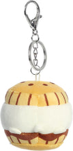 Load image into Gallery viewer, Aurora - Molang - 3" S'Mores Molang Keychain