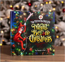 Load image into Gallery viewer, The Elf on the Shelf Advent Bundle: The Elf on the Shelf North Pole Advent Train, Night Before Christmas Storybook, and 4 Mystery Elf Pets Mini Figures