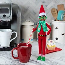 Load image into Gallery viewer, The Elf on the Shelf Claus Couture Set of 3: Holiday Hipster, Groovy Greetings Hoodie, and Wonderland Onesie (Elf Not Included)