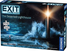 Load image into Gallery viewer, EXIT: The Game Set of 3: The Sacred Temple, The Deserted Lighthouse, The Gate Between Worlds with Myriads Drawstring Bag