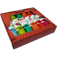 Load image into Gallery viewer, Robin Reed English Holiday Christmas Crackers, Pack of 6 x 12" - Finger Puppets