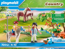 Load image into Gallery viewer, PLAYMOBIL Country Adventure Pony Ride