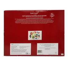 Load image into Gallery viewer, Robin Reed English Holiday Red Nutcracker Christmas Crackers, Set of 8 (10")