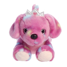 Load image into Gallery viewer, Aurora - Bright Fancies Set of 2 Plush - 7" Princess Tutti Puppy and 7" Princess Frutti Kitty, with Myriads Drawstring Bag