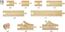 Load image into Gallery viewer, BRIO World Starter Track Pack, Wooden Train Tracks