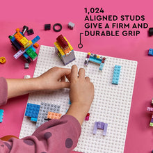 Load image into Gallery viewer, LEGO Classic White Baseplate Building Kit; Square Landscape for Open-Ended, Imaginative Building Play