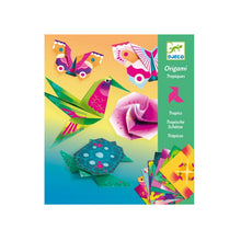Load image into Gallery viewer, DJECO Origami Paper Craft Kit - Tropics (Level 3)