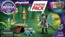Load image into Gallery viewer, Playmobil Starter Pack Knight Fairy with Raccoon Toy