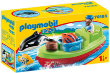 Load image into Gallery viewer, Playmobil Fisherman with Boat