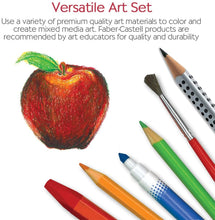 Load image into Gallery viewer, Faber-Castell Young Artist Essentials Gift Set - 64-Piece Premium Quality Art Set for Kids