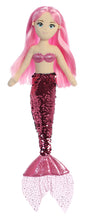 Load image into Gallery viewer, Aurora Sea Sparkles Mermaid - Ava 18" Sequin Plushie
