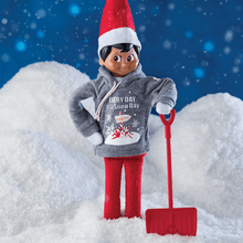 Load image into Gallery viewer, The Elf on the Shelf Claus Couture Snow Day Shovel 'n' Play