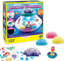 Load image into Gallery viewer, Creativity for Kids Crystal Mermaid Terrarium Kit - STEM Projects for Kids Ages 6-8+, Arts and Crafts for Girls and Boys