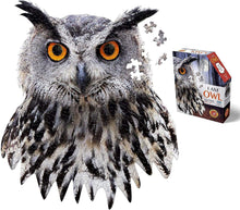 Load image into Gallery viewer, Madd Capp I AM OWL Animal-Shaped Jigsaw Puzzle, 300 Pieces