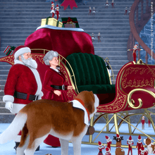 Load image into Gallery viewer, The Elf on the Shelf Santa's St Bernards Save Christmas