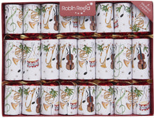 Load image into Gallery viewer, Robin Reed English Holiday Christmas Crackers - Concerto Fanfare, 8 Count