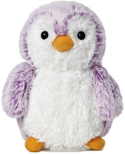 Load image into Gallery viewer, Aurora Pompom Mini Penguin Plush - Set of 4: Pink, Blue, Violet &amp; Grey, 6"