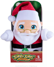 Load image into Gallery viewer, The Elf on the Shelf Bundle of 2: "Santa Says" Talking Plush Toy and The Elf on the Shelf's Night Before Christmas Book