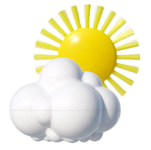 Load image into Gallery viewer, Fat Brain Toys - MOLUK Plui Weather Set - Rain Cloud and Sun Brush - Bathtub Toy