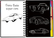 Load image into Gallery viewer, Super Scratch &amp; Sketch (Trace Along) Hardcover Spiral-Bound