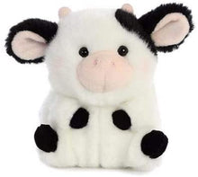 Load image into Gallery viewer, Aurora 5" Plush Rolly Pets Farmyard Plushie 3 Pack: Prankster Pig, Daisy Cow, and Bray Donkey, with Drawstring Bag