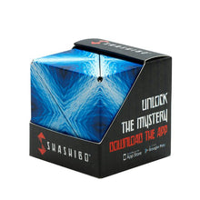 Load image into Gallery viewer, Shashibo Magnetic Puzzle Cube, Blue Planet