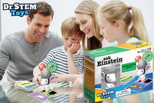 Load image into Gallery viewer, Dr. STEM Toys Ask Einstein Electronic Flash Cards - Kindergarten Skills Set Includes Interactive Mouse and One Hundred Flash Cards