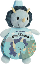 Load image into Gallery viewer, Ebba - Soft Books 9" Story Pals Let's Pretend to Be Dinosaurs