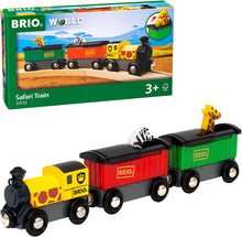 Load image into Gallery viewer, BRIO World - Safari Train 3 Piece Toy Train Accessory for Kids Age 3 and Up