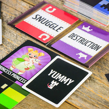 Load image into Gallery viewer, SparkleKitty: The Magical Family Card Game, with Team Play Tokens Expansion and Drawstring Bag
