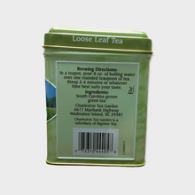 Load image into Gallery viewer, Charleston Tea Garden Green Loose Leaf Tea in Tin