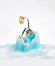 Load image into Gallery viewer, PyroPet Kisa Candle: Light Blue - Pomegranate and White Musk Scent