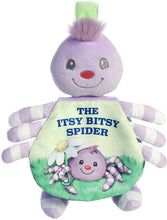 Load image into Gallery viewer, Ebba - Soft Books - 9" Story Pals - Itsy Bitsy Spider