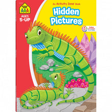 Load image into Gallery viewer, School Zone Hidden Pictures Activity Workbook for Ages 5 and up, 64 Pages by Julie Orr (Paperback)