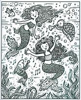 Load image into Gallery viewer, Usborne Magic Painting Mermaids Paperback Book