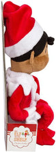Load image into Gallery viewer, The Elf on the Shelf: A Christmas Tradition - Brown Eyed Boy and Brown Eyed Girl 17" Plushee Pals Set with Zippered Joy Bag