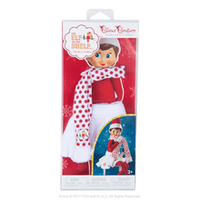 Load image into Gallery viewer, The Elf on the Shelf Claus Couture Snowflake Skirt &amp; Scarf - ELF NOT INCLUDED
