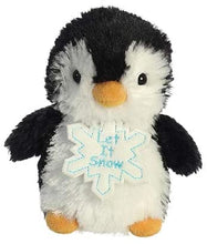 Load image into Gallery viewer, Aurora Christmas Holiday Bits 5" Plushie 3 Pack: Penguin, Moose, and Arctic Pup
