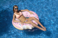 Load image into Gallery viewer, Swimline Donut Ring Pool Float Pink 42"