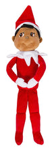 Load image into Gallery viewer, The Elf on the Shelf Dark Girl and Boy Plushee Pals with an Elf Story &amp; Santa's St. Bernards DVDs