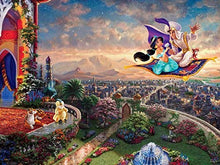 Load image into Gallery viewer, Ceaco The Disney Puzzles: Aladdin, Winnie the Pooh, Beauty &amp; the Beast, The Little Mermaid (4) 500-P
