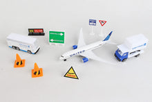 Load image into Gallery viewer, Daron United Airlines Airport Playset