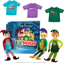 Load image into Gallery viewer, Elf Mates Set of 3 Plush with Books: Chef, Cobbler and Toy Maker