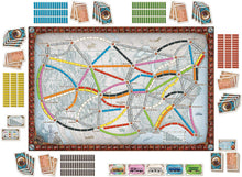 Load image into Gallery viewer, Ticket to Ride Family Board Game Ages 8+For 2 to 5 players Average Playtime 30-60 minutes