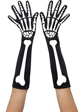 Load image into Gallery viewer, Smiffys Women's Skeleton Gloves