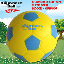 Load image into Gallery viewer, Thin Air Brands Kids Foam Soccer Ball - Super Soft for Junior Soccer - Yellow
